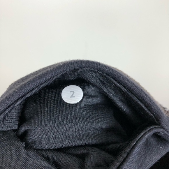 Lululemon Wunder Under Giant Herringbone Black 2 - Picture 7 of 8